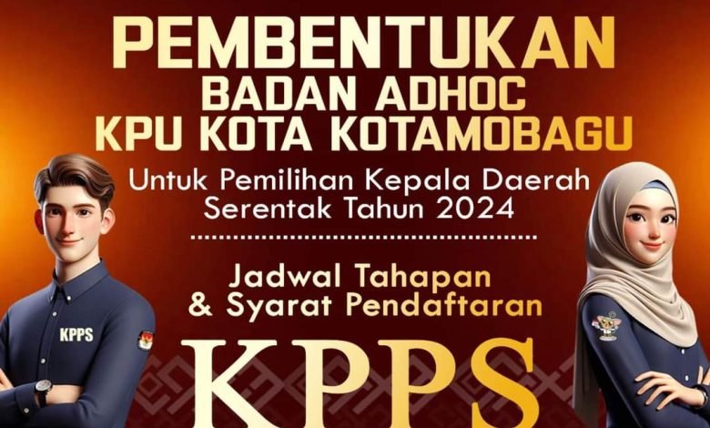 KPU Kotamobagu Buka Pendaftaran KPPS Pilkada 2024, Hairun Laode Sampaikan Ini