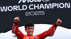 Marc Marquez meraih gelar juara dunia MotoGP 2025. (Foto: dok. Istimewa)