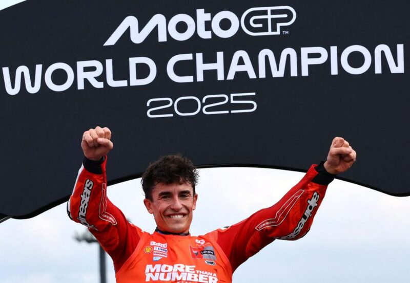 Marc Marquez meraih gelar juara dunia MotoGP 2025. (Foto: dok. Istimewa)