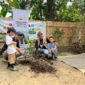 MayBank berkolaborasi dengan Sanggar Anak Tumbuh menyelenggarakan kegiatan Literasi Hijau di Dusun Semampir. (Foto: dok. Istimewa)