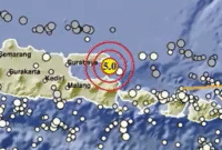 Gempa Magnitudo 5,0 Guncang Sumenep. (Foto: X @infoBMKG)