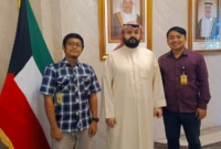 Dokumentasi foto Kedubes Kuwait bersama PT Telkom Indonesia. (Foto: Dok. Istimewa)