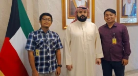 Dokumentasi foto Kedubes Kuwait bersama PT Telkom Indonesia. (Foto: Dok. Istimewa)