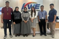 Dokumentasi foto PT KWE Logistik Indonesia bersama PT Telkom Indonesia. (Foto: Dok. Istimewa)