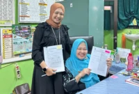 Dokumentasi foto SDN Pegangsaan Dua 07 bersama PT Telkom Indonesia. (Foto: Dok. Istimewa)