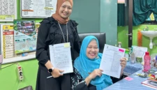 Dokumentasi foto SDN Pegangsaan Dua 07 bersama PT Telkom Indonesia. (Foto: Dok. Istimewa)