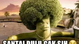 Bahasa gaul lucu dan kocak dalam meme. (Foto: dok. Istimewa)