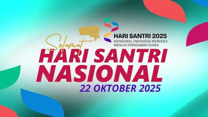 Ilustrasi kumpulan caption Hari Santri 2025. Foto: @obonchanel