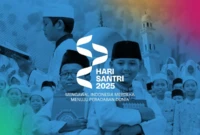 Ilustrasi ide konten Hari Santri 2025. (Foto: dok. Istimewa)