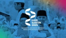 Ilustrasi ide konten Hari Santri 2025. (Foto: dok. Istimewa)