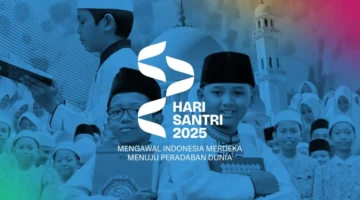 Ilustrasi ide konten Hari Santri 2025. (Foto: dok. Istimewa)