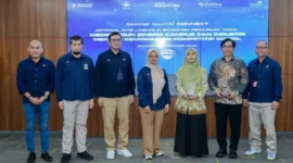 PT Telkom Indonesia Tbk menggelar Seminar Telkom AI Connect bertema di Graha Merah Putih Bandung. (Foto: Dok. Istimewa)