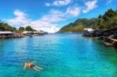 Pesona Pantai Jikomalamo di Ternate. (Foto: Dok. Istimewa)