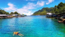 Pesona Pantai Jikomalamo di Ternate. (Foto: Dok. Istimewa)