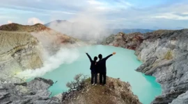 Pesona Kawah Ijen di Banyuangi. (Foto: Dok. Istimewa)