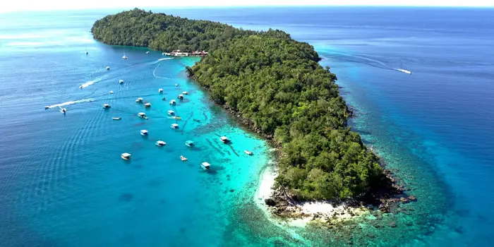Ilustrasi - Pulau Rubiahy. (Foto: Dok. Istimewa)