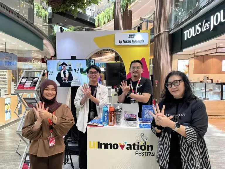 Telkom Regional II dan DBT hadir meramaikan Universitas Indonesia Innovation Festival (UIIF) 2025. (Foto: Dok. Istimewa)