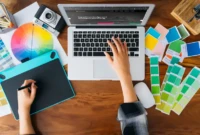 Ilustrasi desain grafis. (Foto: Dok. Istimewa)