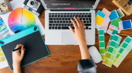 Ilustrasi desain grafis. (Foto: Dok. Istimewa)