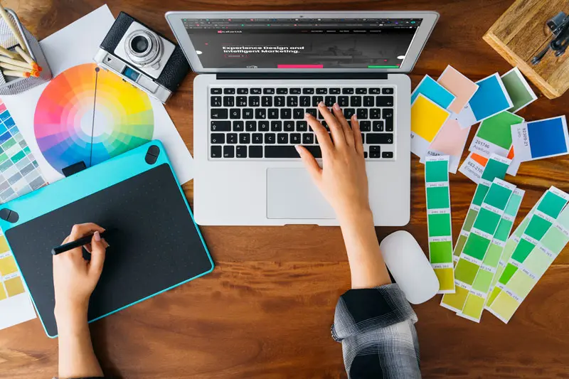 Ilustrasi desain grafis. (Foto: Dok. Istimewa)