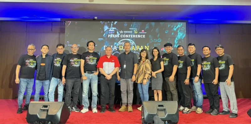 JNE menjadi Official Logistics Partner untuk Konser “Dua Delapan” Padi Reborn. (Foto: Dok. Istimewa)