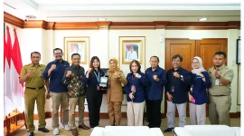 Silaturahmi dan audiensi bersama Wali Kota Administrasi Jakarta Barat. (Foto: Dok. Istimewa)