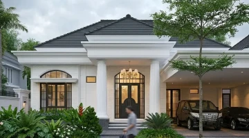 Inspirasi Desain Rumah Modern Klasik yang Elegan dan Nyaman