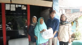 Pria Kiri: Ketua Umum Yayasan NCA; Perempuan Kanan: Bendahara Umum Yayasan NCAi. (Foto: Dok. Istimewa)