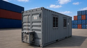 Desain Office Container yang Nyaman untuk Kerja Harian di Area Proyek