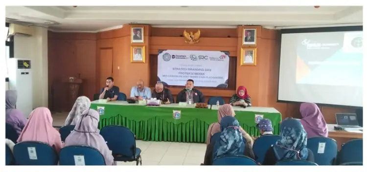 Suasana Pelatihan Pembinaan UKM bertema 