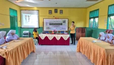 Pengabdian kepada Masyarakat (PkM) melalui Edukasi Kesehatan SMP Muhammadiyah 1 Kota Tidore Kepulauan. (Foto: Dok. Istimewa)