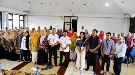 Telkom Wite Jakarta Inner menyelenggarakan pelatihan pembuatan gantungan kunci estetik. (Foto: Dok. Istimewa)