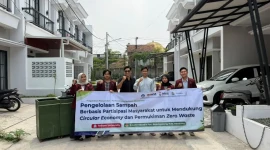 Kegiatan observasi dan diskusi tim Pengabdian kepada Masyarakat Telkom University bersama Paguyuban dan warga G-Land Arcadia Bandung. (Foto: Dok. Istimewa)