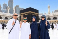 Pak Ihsan bersama keluarga. (Foto: Dok. Istimewa)