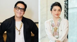 Andre Taulany dan Amanda Rigby. (Foto: Dok. Istimewa)