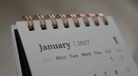 Ilustrasi kalender 2027. Foto: istockphoto/photo_Pawel