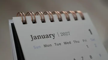 Ilustrasi kalender 2027. Foto: istockphoto/photo_Pawel
