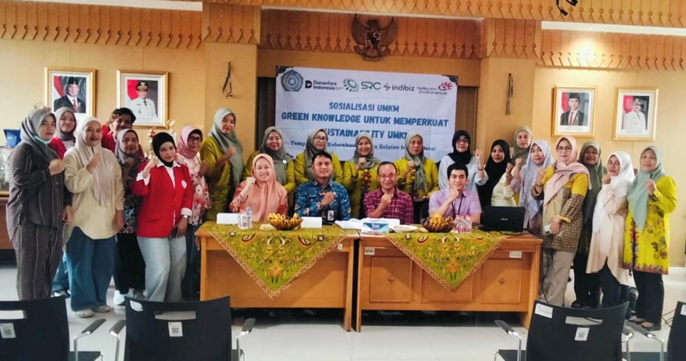 SRC Pelatihan dan Sosialisasi UMKM di Aula Kelurahan Meruya Utara, Jakarta Barat. (Foto: Dok. Istimewa)