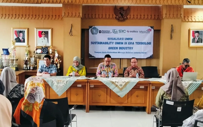 kegiatan SRC Pembinaan UKM di Kelurahan Meruya Selatan, Jakarta Barat. (Foto: Dok. Istimewa)