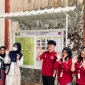 Peta Desa Tugubandung berbasis ilustrasi karya mahasiswa KKN Riset 14E Universitas Nusa Putra. (Foto: Dok. Istimewa)